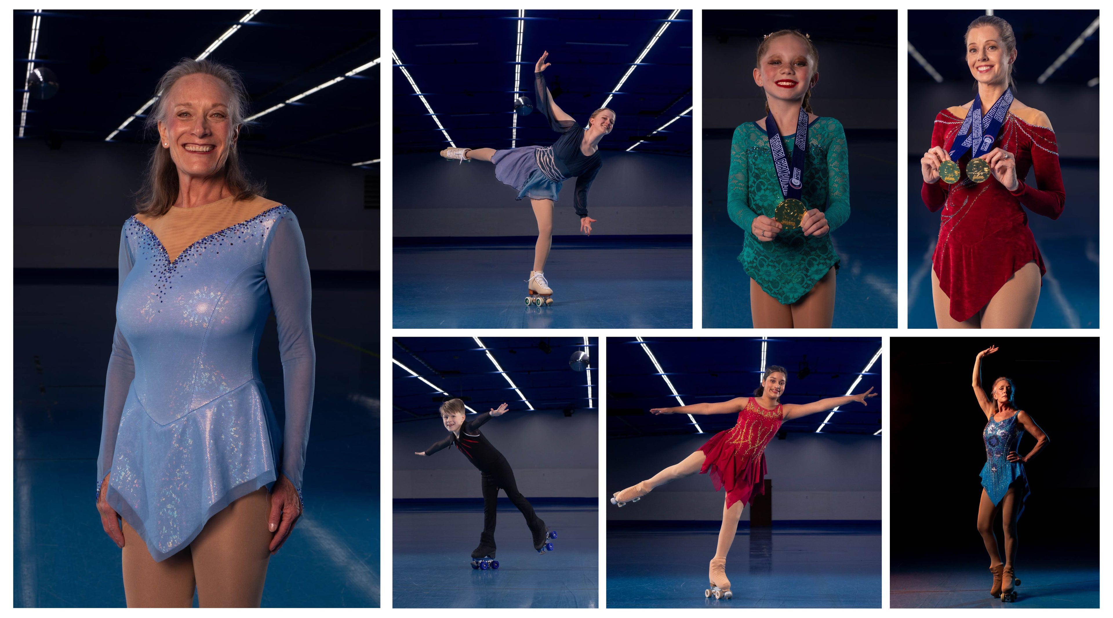 Artistic roller skating, learn to roller skate class, Denver, Colorado, Lakewood, Coaches teaching student how to roller skate, families having fun roller skating, confidence roller skating, sports that build confidence, skating family, roller skating community, skills testing, roller skating skills, competitive roller skating, USARS Nationals championship, inline roller skating, roller skating is a sport, performance sport